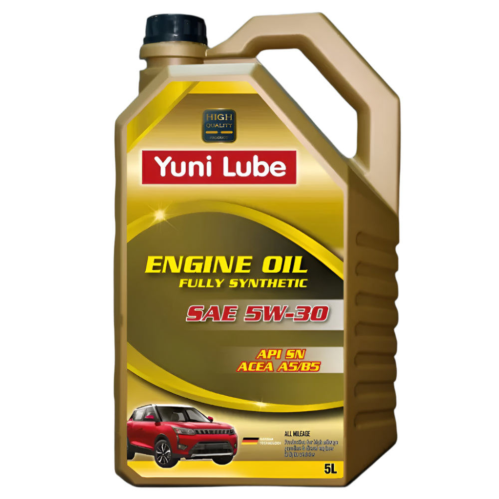 שמן מנוע סינטטי מלא 5W-30 – הגנה על מנוע, חיסכון בדלק וביצועים גבוהים.